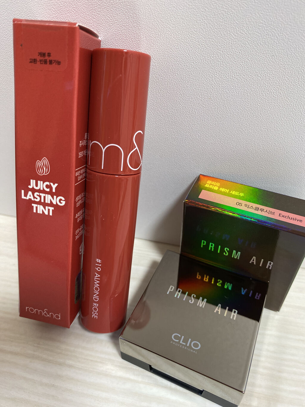 ジューシーラスティングティント/rom&nd/リップティントを使ったクチコミ（1枚目）