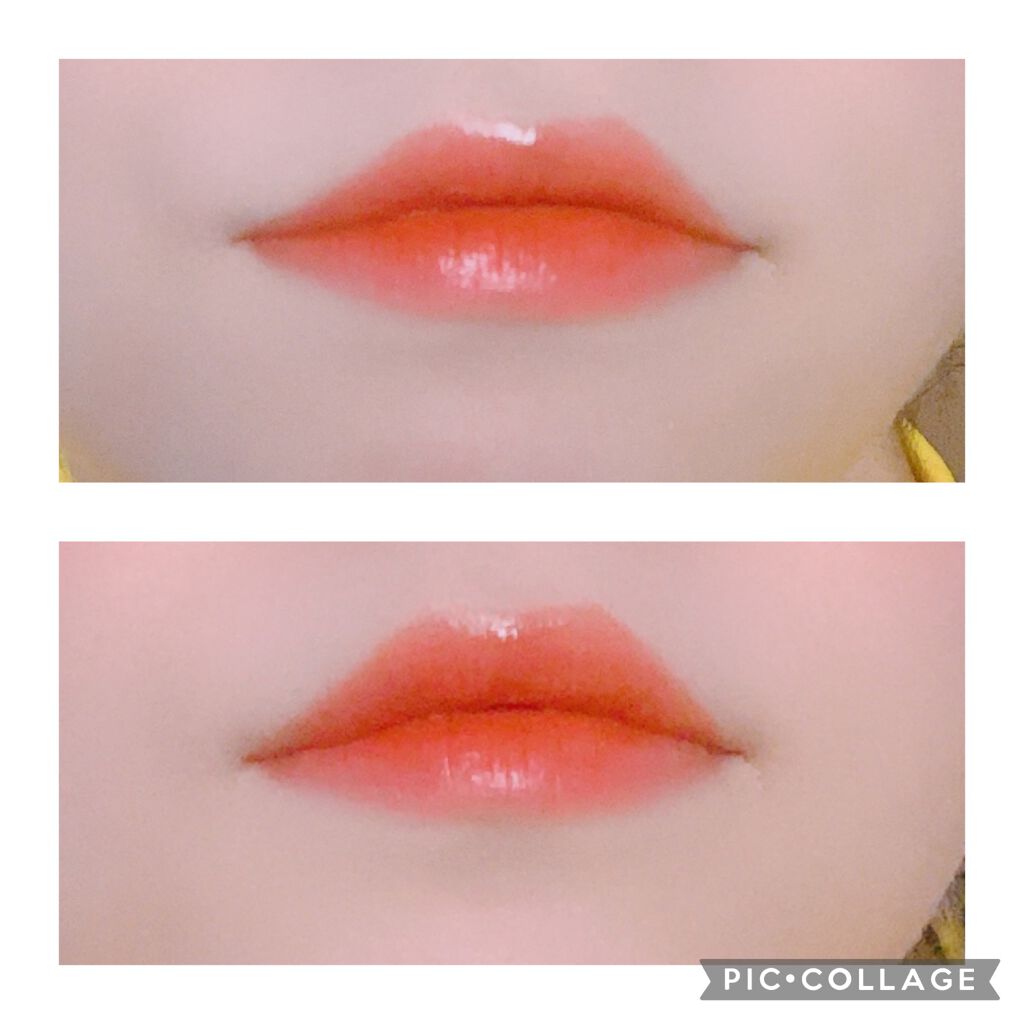 ホリカホリカ ハートクラッシュグローティントエアー/HOLIKA HOLIKA/リップティントを使ったクチコミ(3枚目)