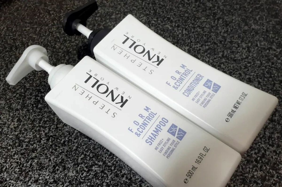 フォルムコントロール シャンプー Ｗ/コンディショナー Ｗ/スティーブンノル ニューヨーク/市販シャンプーを使ったクチコミ（2枚目）