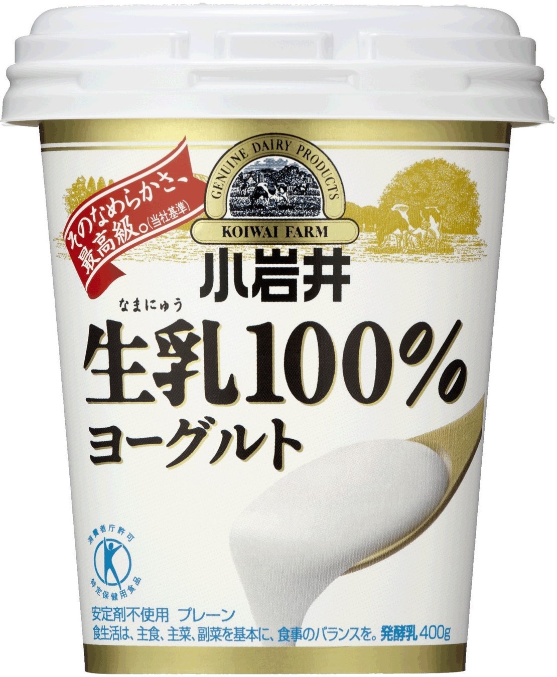 生乳（なまにゅう）100％ヨーグルト 400g