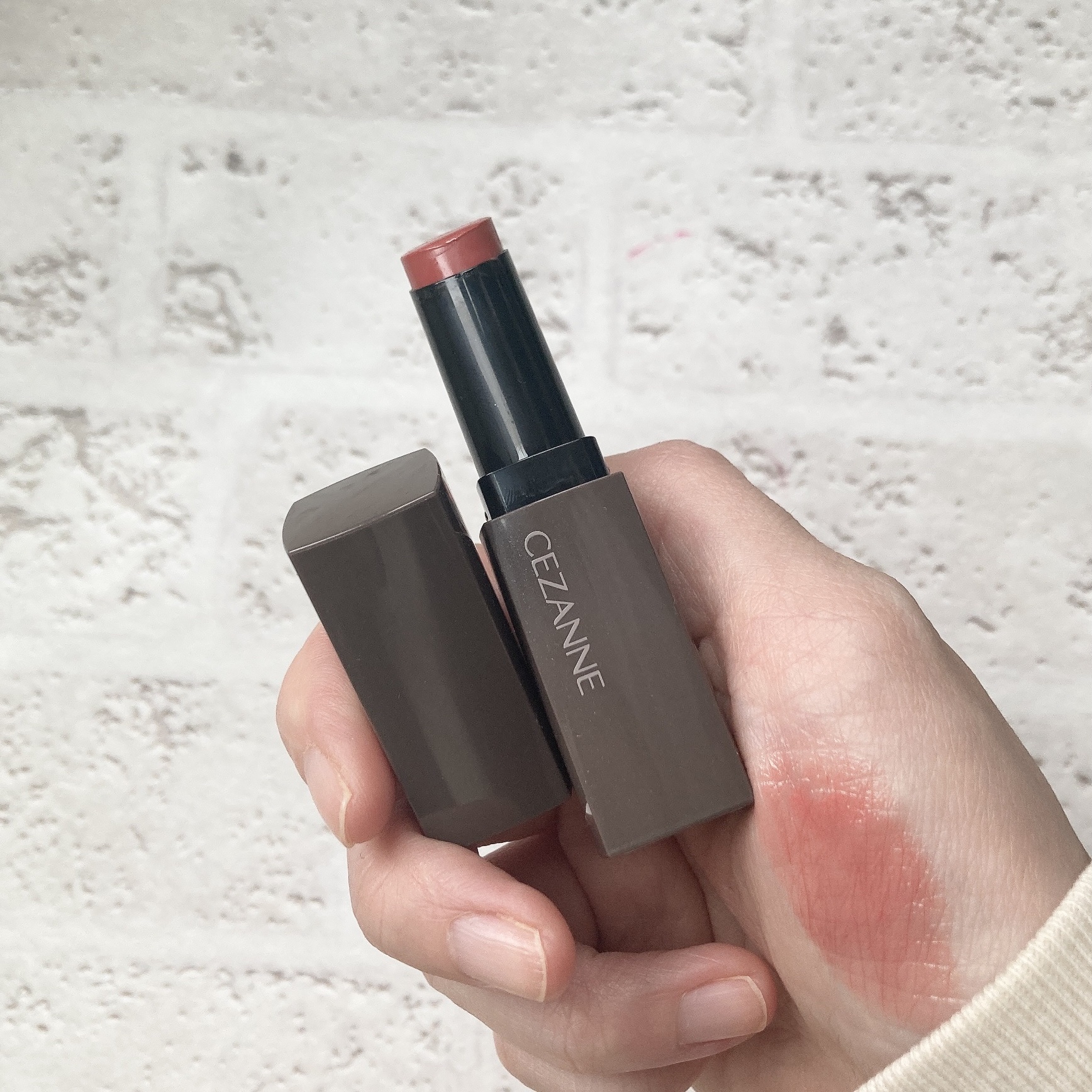リップカラーシールド/CEZANNE/口紅を使ったクチコミ（1枚目）