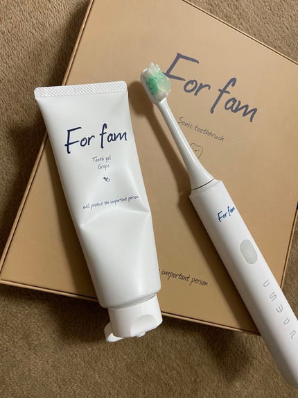 トゥースジェル/For fam/歯磨き粉を使ったクチコミ(2枚目)