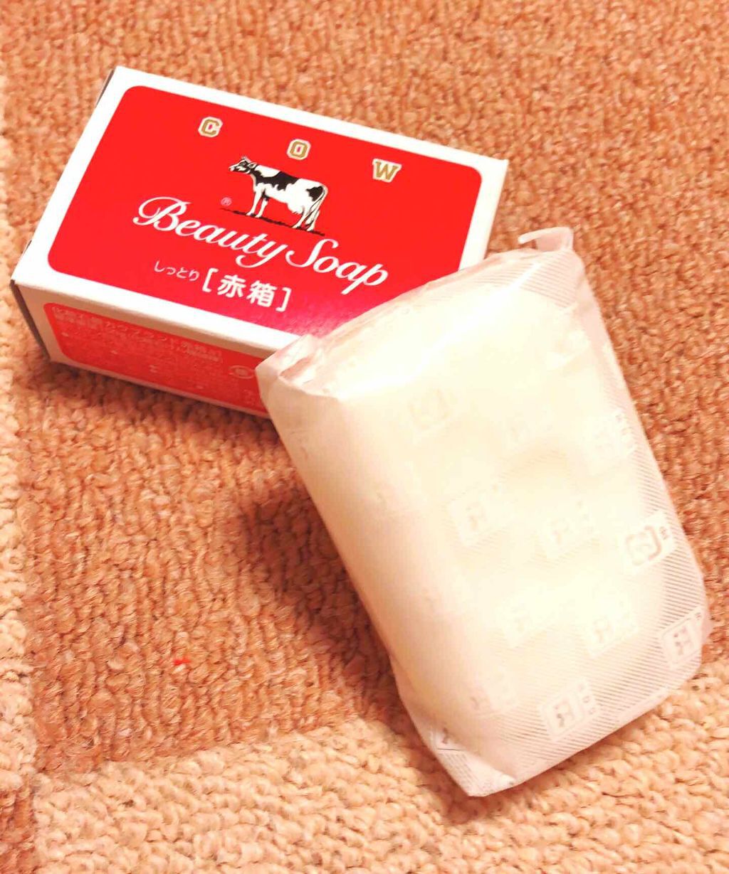 赤箱 (しっとり)/カウブランド/洗顔石鹸を使ったクチコミ（2枚目）