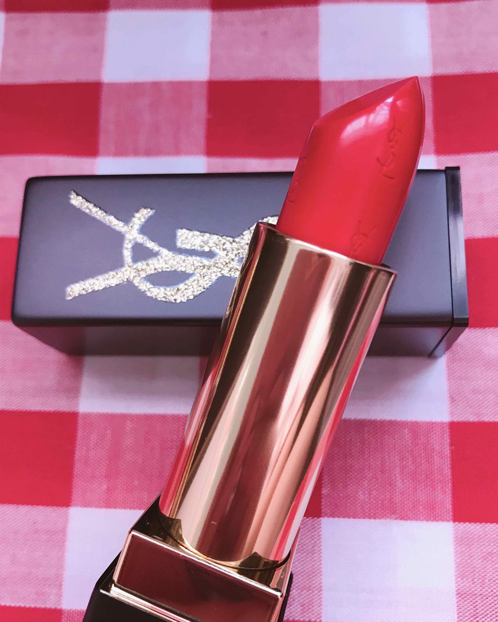 <旧>ルージュ ピュールクチュール/YVES SAINT LAURENT BEAUTE/口紅を使ったクチコミ（3枚目）