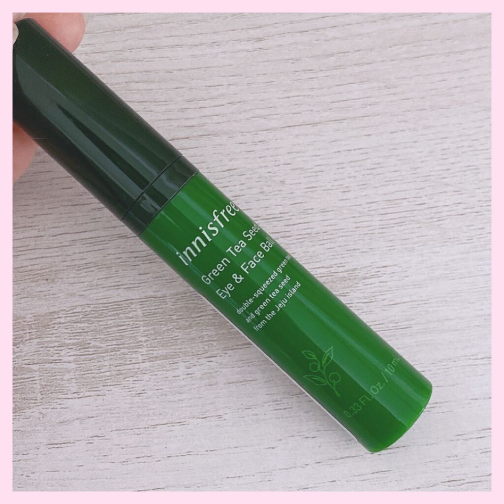 グリーンティーシード アイ&フェイスボール/innisfree/美容液を使ったクチコミ(1枚目)