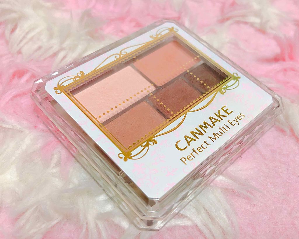 パーフェクトマルチアイズ/キャンメイク/アイシャドウパレットを使ったクチコミ(1枚目)
