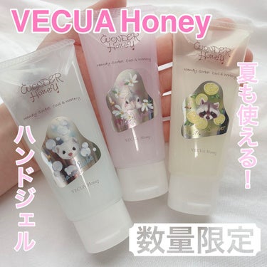 ワンダーハニー ひんやりハンディソルベ シトラスソルベ/VECUA Honey/ハンドクリームを使ったクチコミ（1枚目）