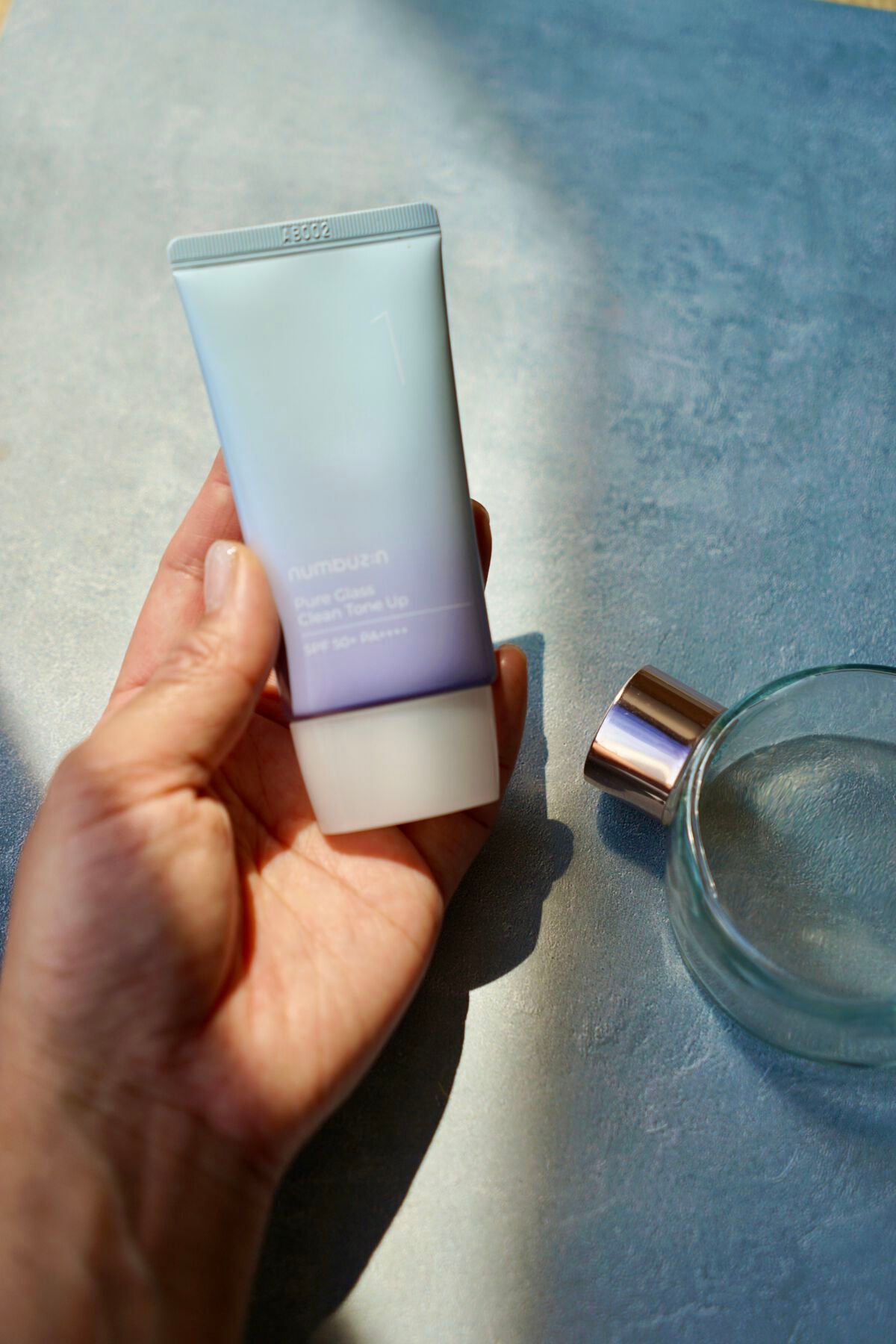 1番 ガラス玉トーンアップクリーム/numbuzin/日焼け止めクリームを使ったクチコミ(7枚目)