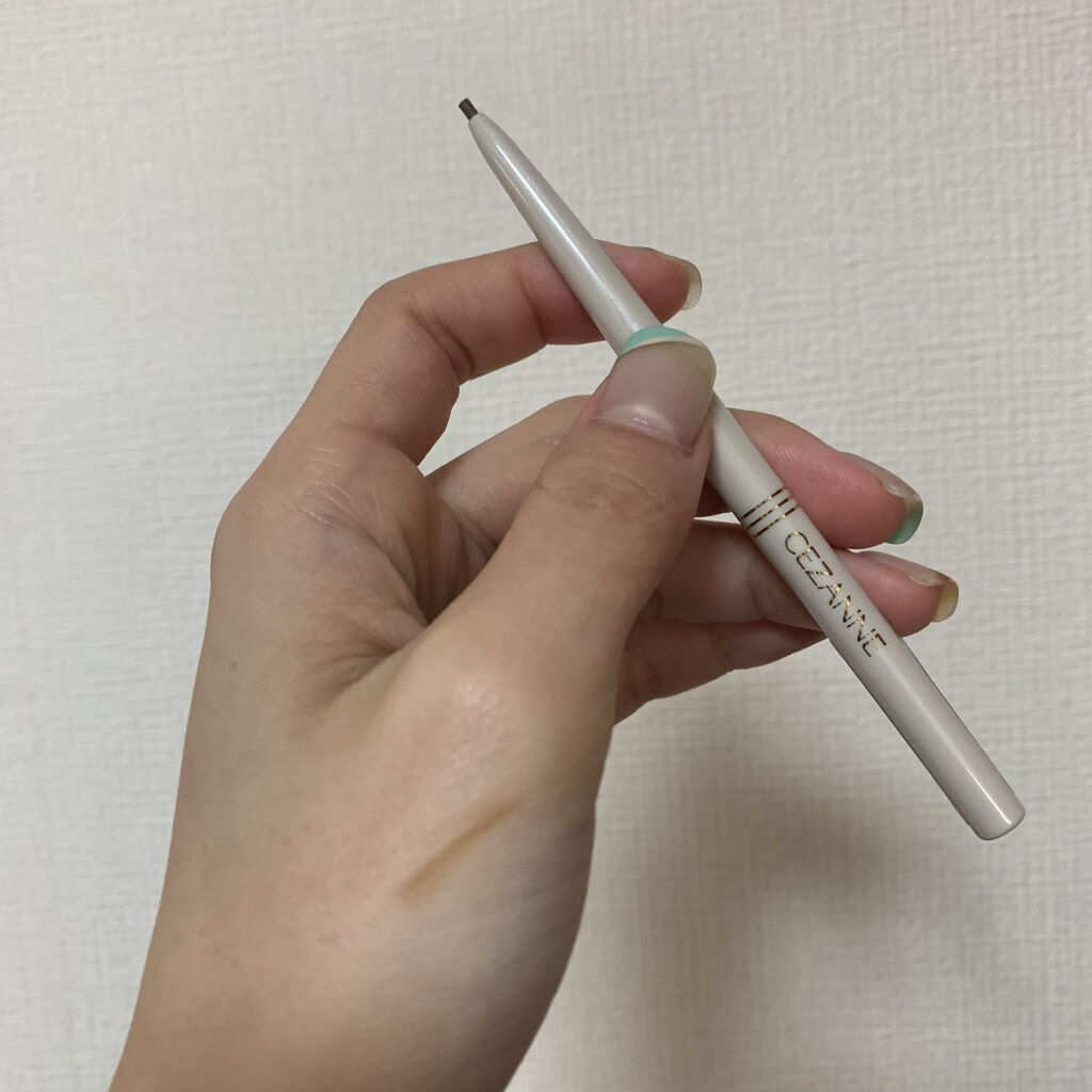 細芯 アイブロウ/CEZANNE/アイブロウペンシルを使ったクチコミ（2枚目）