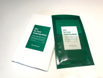 Oh! So Coolカーミングマスク/One-day's you/シートマスク・パックを使ったクチコミ(1枚目)