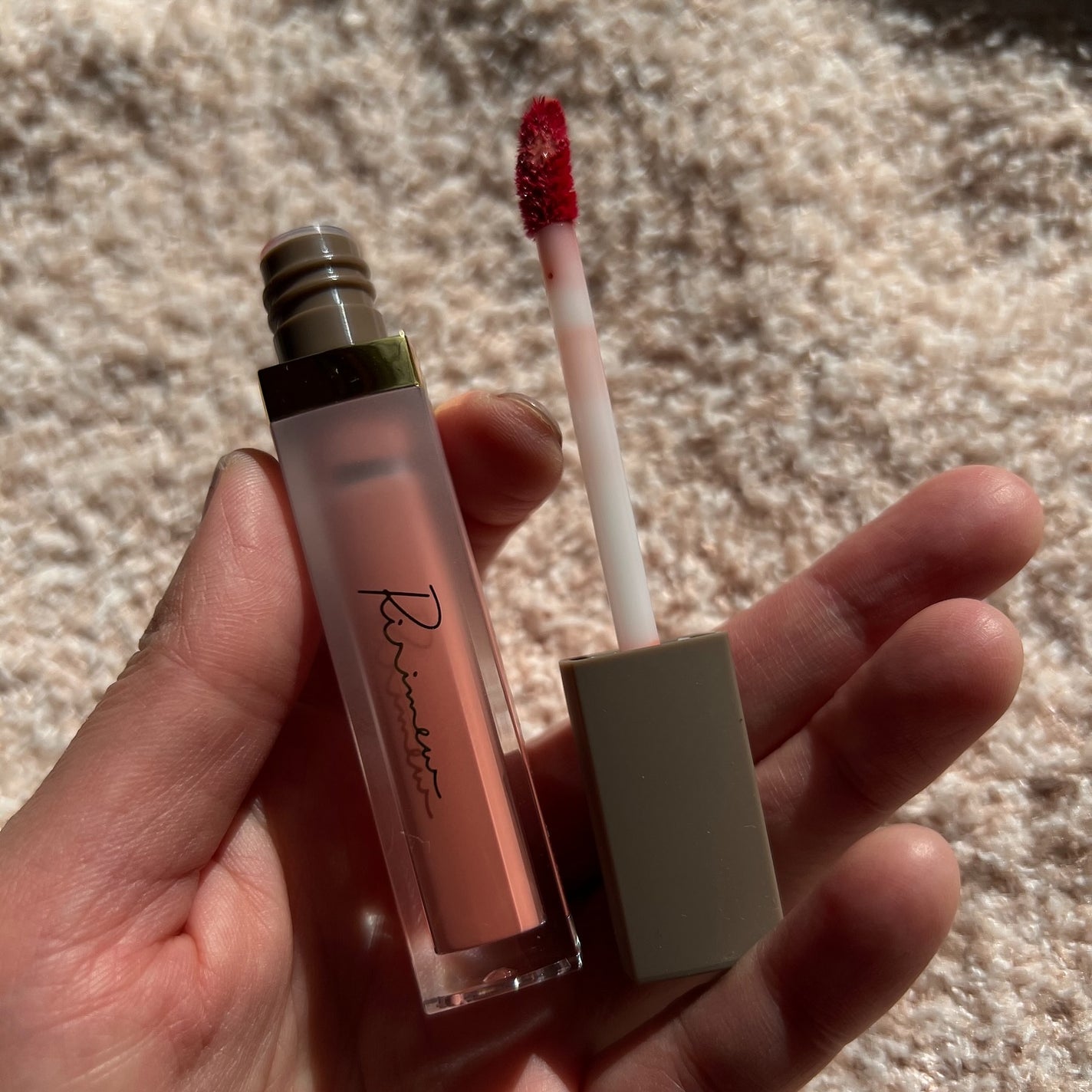 ミューテッドシアーティント/Ririmew/リップティントを使ったクチコミ(2枚目)