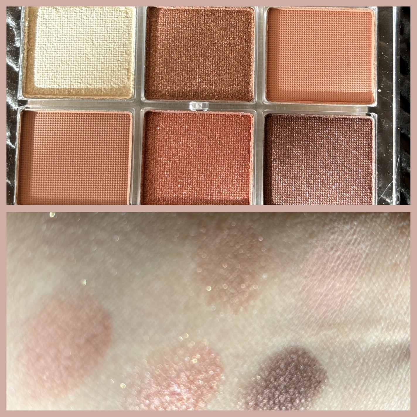 AC 6アイカラーパレット/AC MAKEUP/アイシャドウパレットを使ったクチコミ(4枚目)