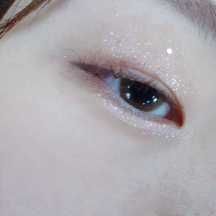 リキッド グリッター シャドウ/rom&nd/グリッターを使ったクチコミ(7枚目)