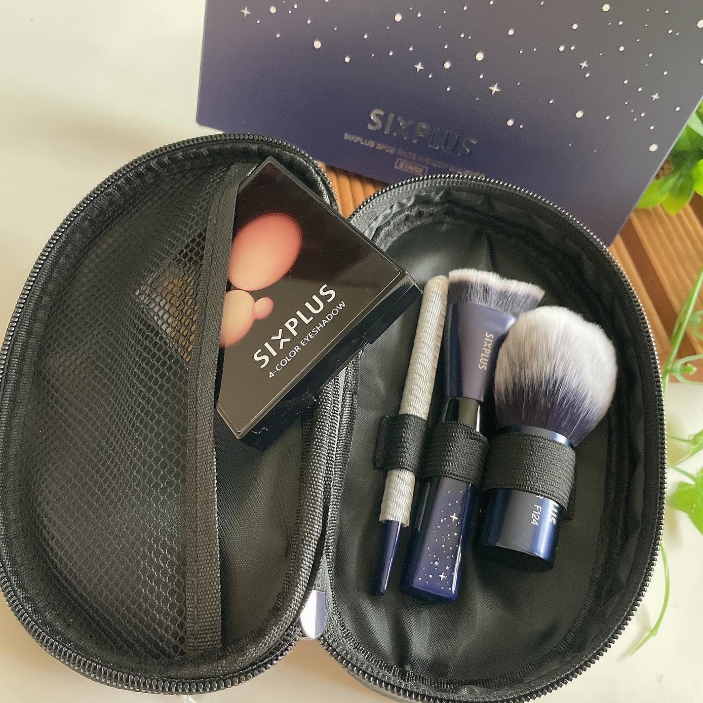 SIXPLUS 4色アイシャドウ/SIXPLUS/アイシャドウパレットを使ったクチコミ(6枚目)