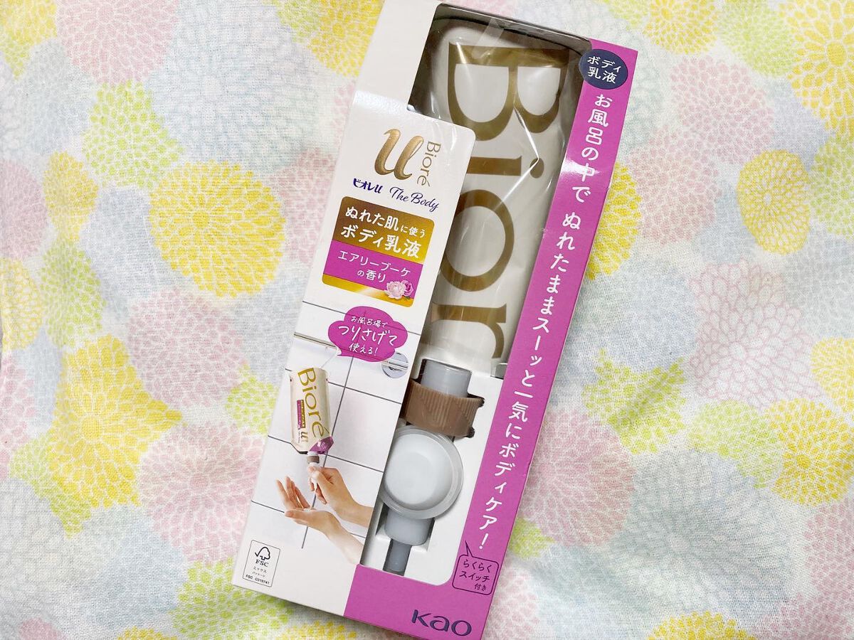 ザ ボディ ぬれた肌に使うボディ乳液 エアリーブーケの香り/ビオレu/ボディミルクを使ったクチコミ（1枚目）