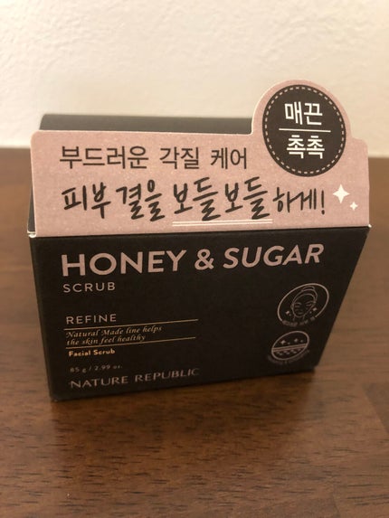 ナチュラルメイドハニーアンドシュガースクラブ/ネイチャーリパブリック/その他スキンケアを使ったクチコミ(2枚目)