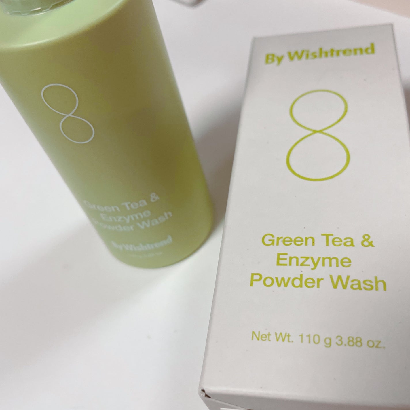 グリーンティー&エンザイムパウダーウォッシュ/By Wishtrend/洗顔パウダーを使ったクチコミ(5枚目)