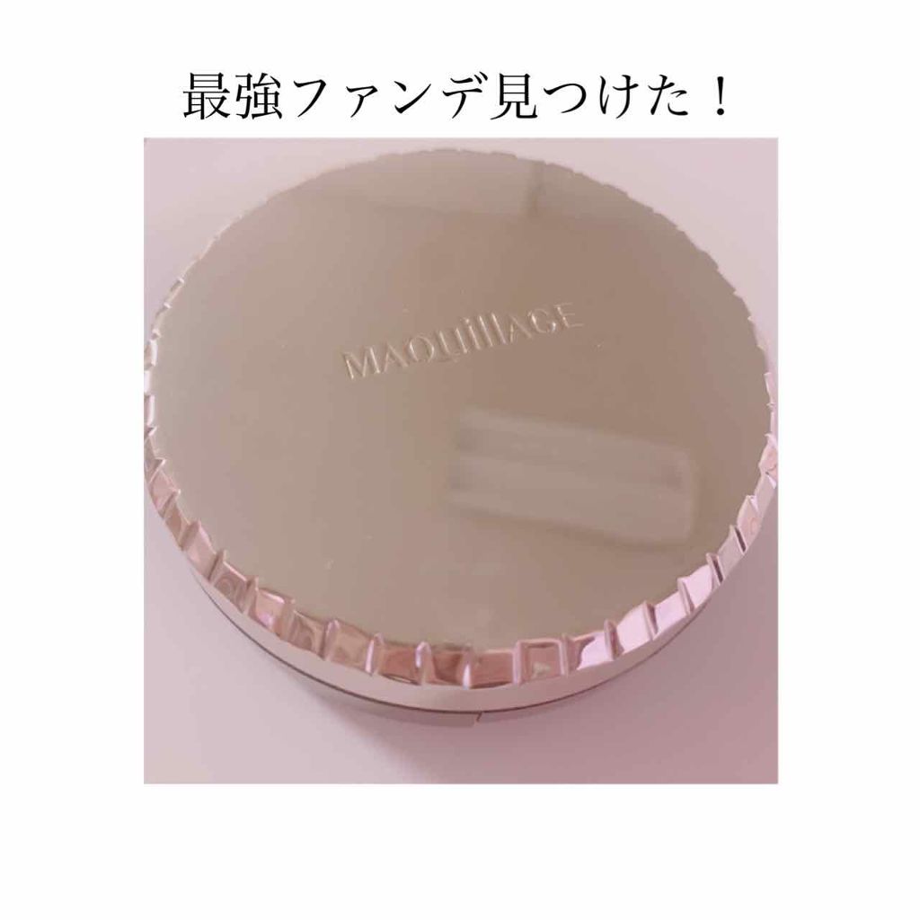 ドラマティックジェリーコンパクト/マキアージュ/クッションファンデーションを使ったクチコミ(1枚目)