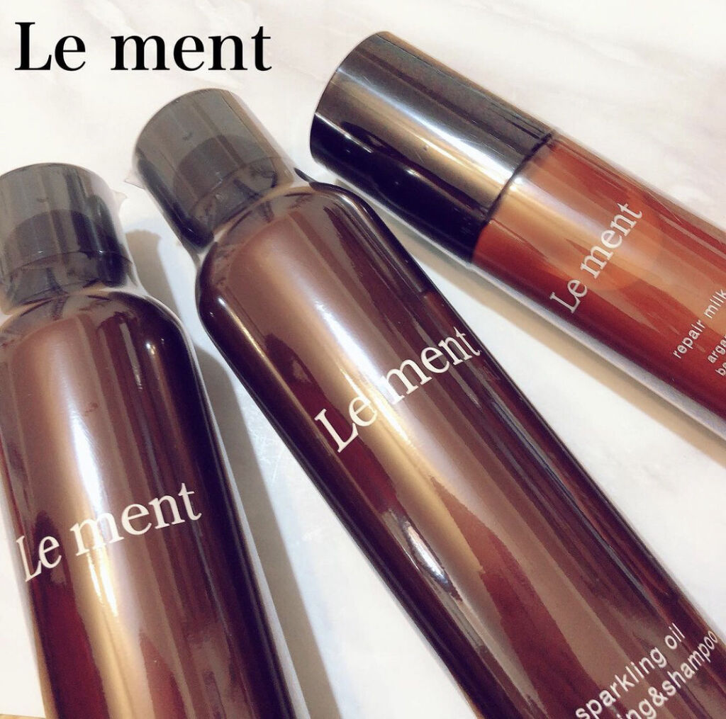 ルメント スパークリングオイル クレンジング&シャンプー/Le ment/市販シャンプーを使ったクチコミ（1枚目）