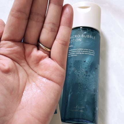 薬用マイクロバブルローション/Macchia Label/化粧水を使ったクチコミ(5枚目)