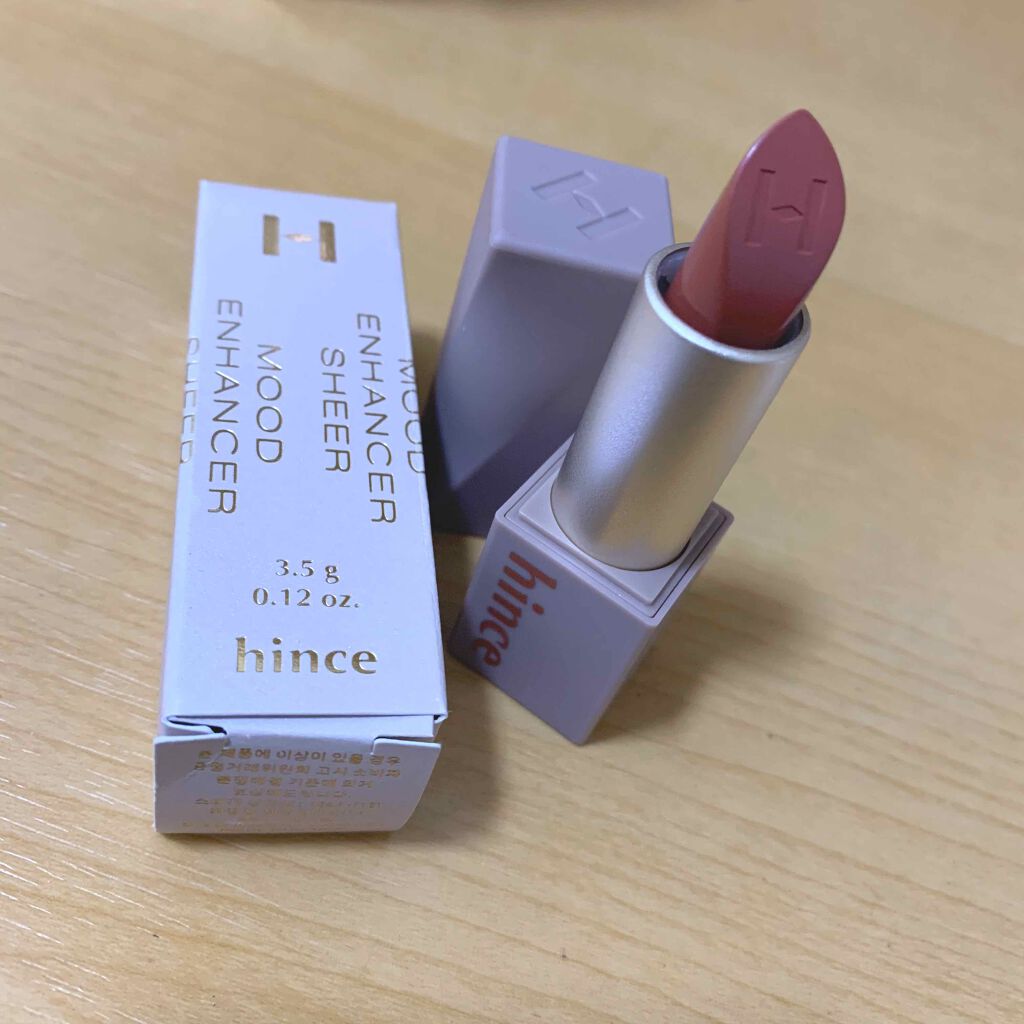ムードインハンサーシアー/hince/口紅を使ったクチコミ（1枚目）