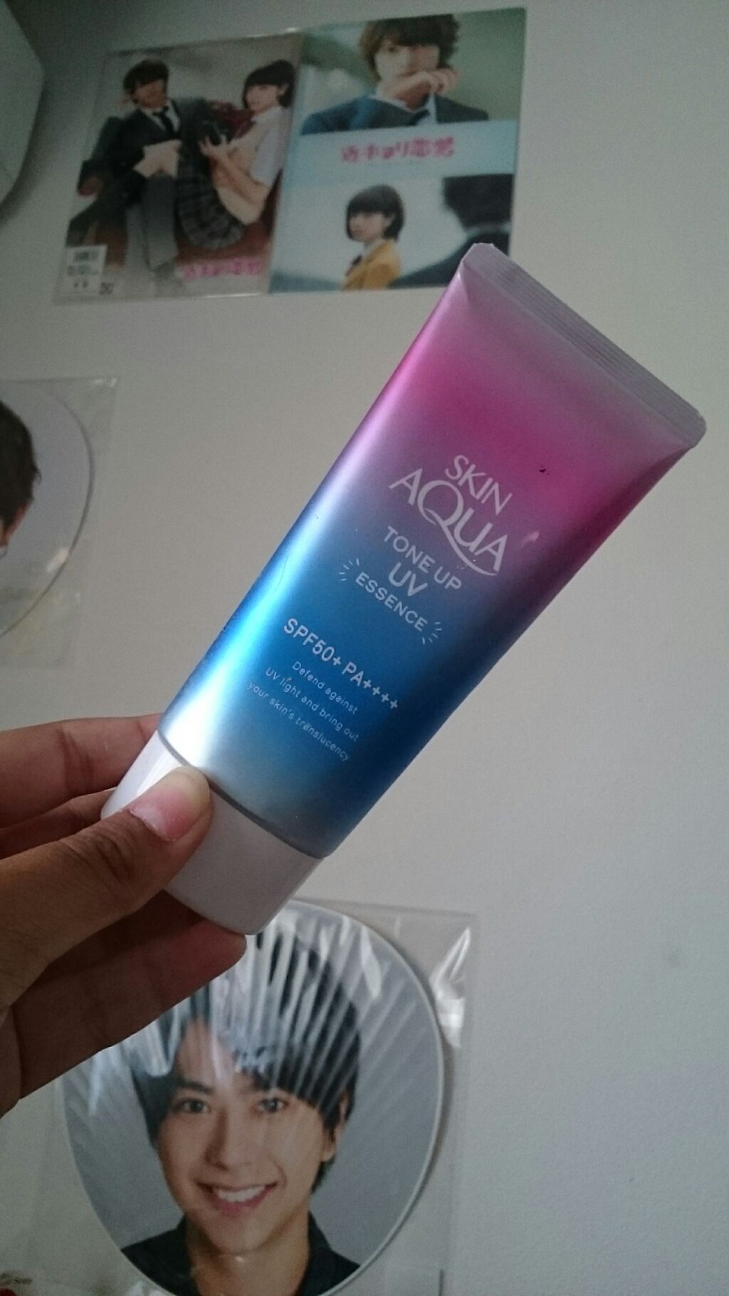 スキンアクア トーンアップUVエッセンス/スキンアクア/日焼け止めクリームを使ったクチコミ（1枚目）