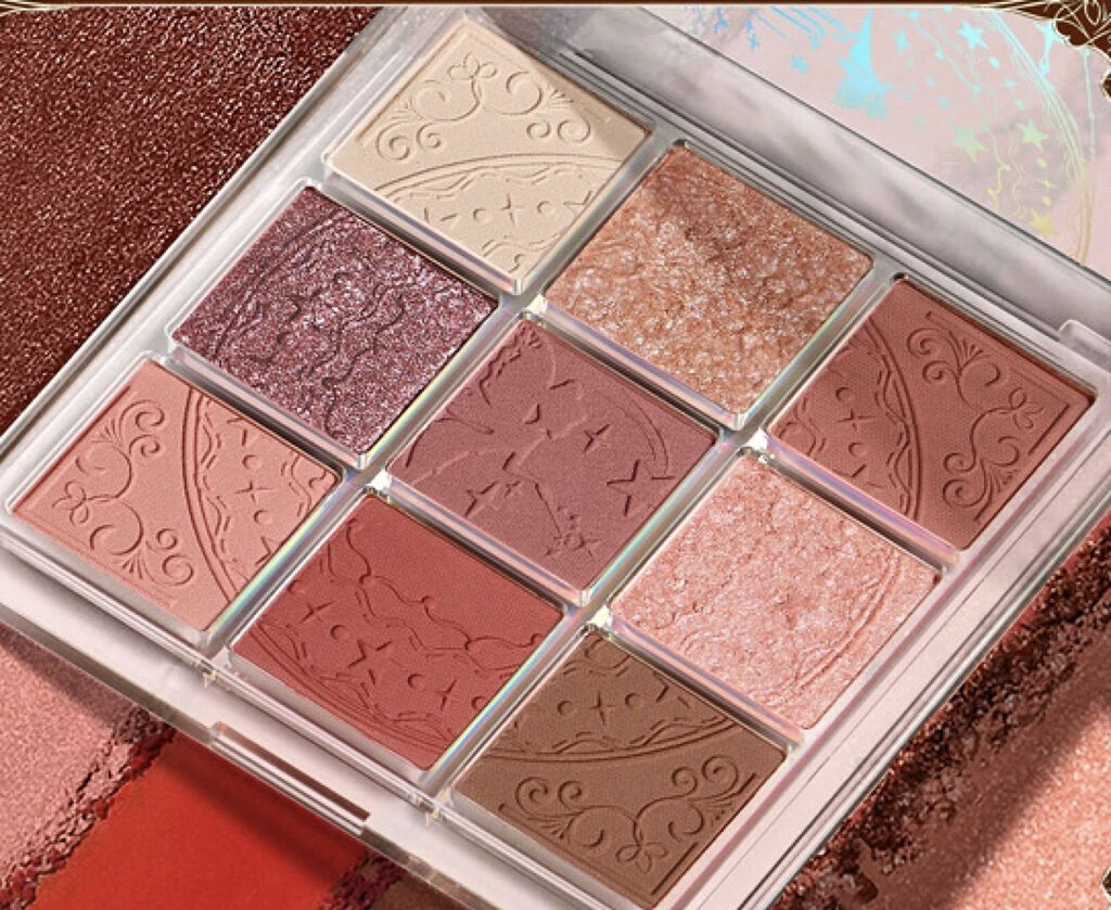 クォーツ 9色アイシャドウパレット(ドリームランドアイシャドウ)/ZEESEA/アイシャドウパレットを使ったクチコミ（1枚目）