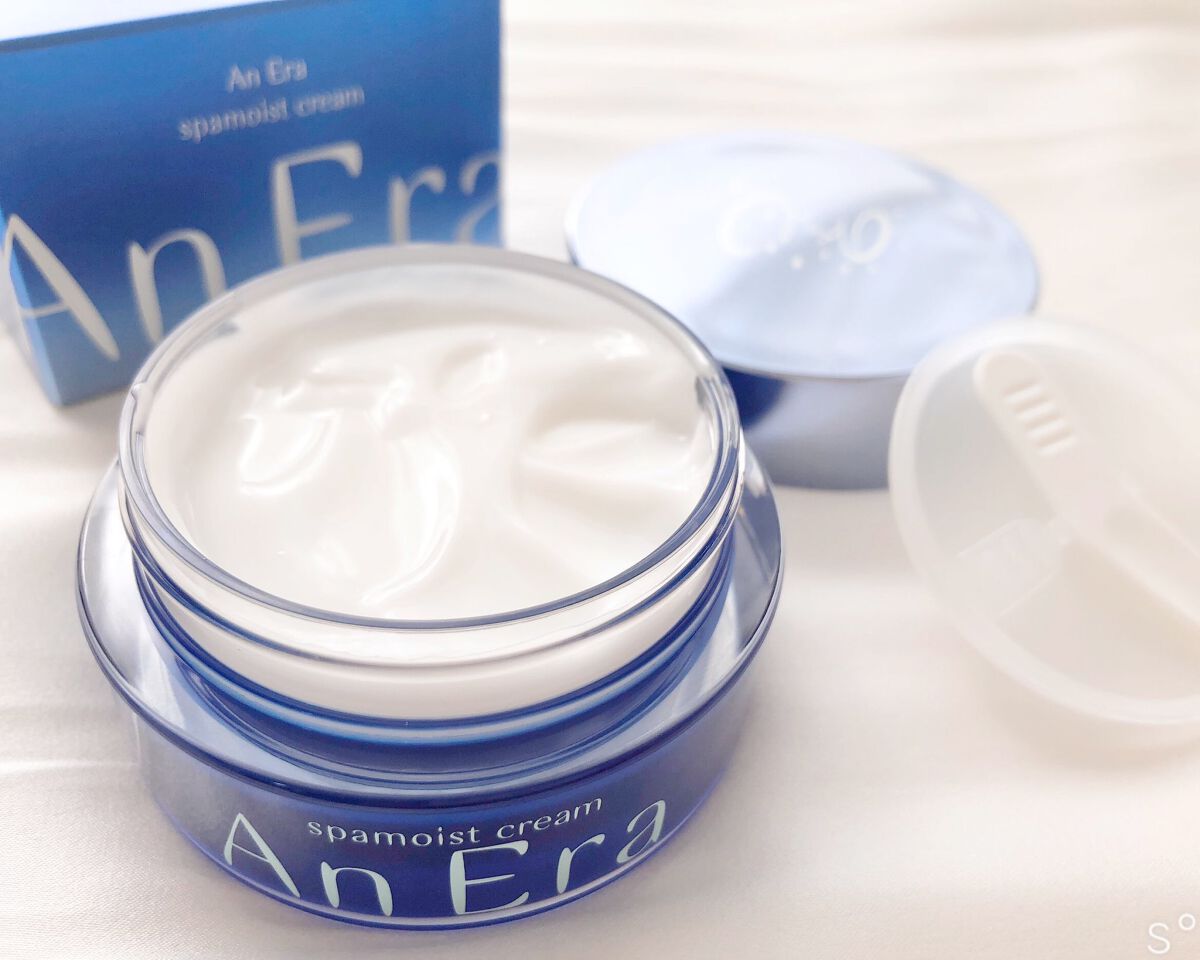 スパモイストクリーム/アンエラ/フェイスクリームを使ったクチコミ(1枚目)