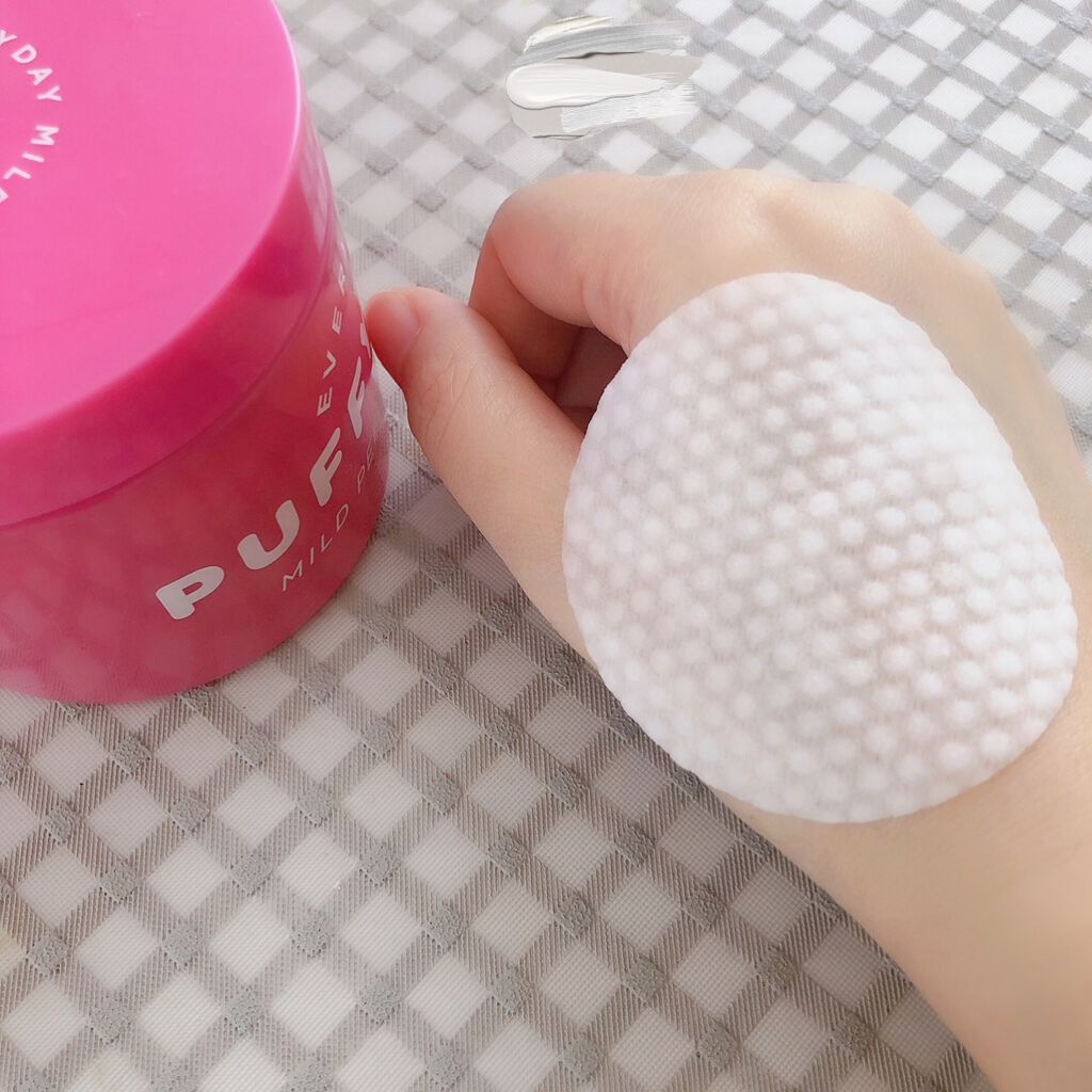 マイルドピーリングパッド M/PUFFY POD/トナーパッドを使ったクチコミ(3枚目)