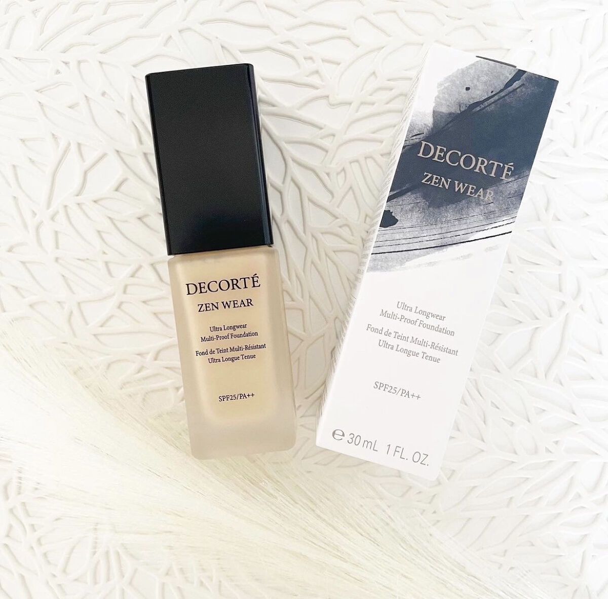 ゼン ウェア フルイド W21/DECORTÉ/リキッドファンデーションを使ったクチコミ（1枚目）