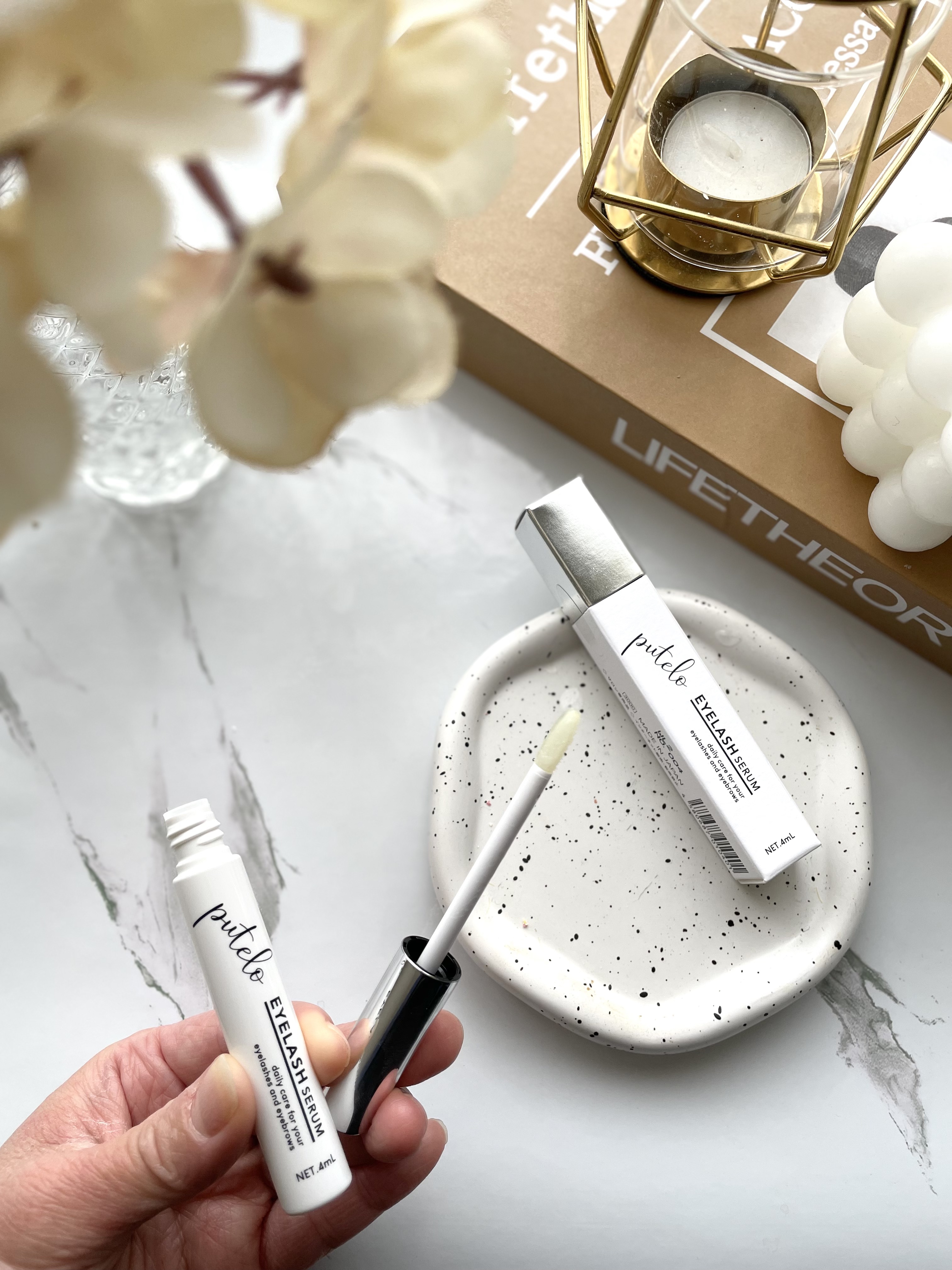 アイラッシュセラム/putelo/まつげ美容液を使ったクチコミ（2枚目）