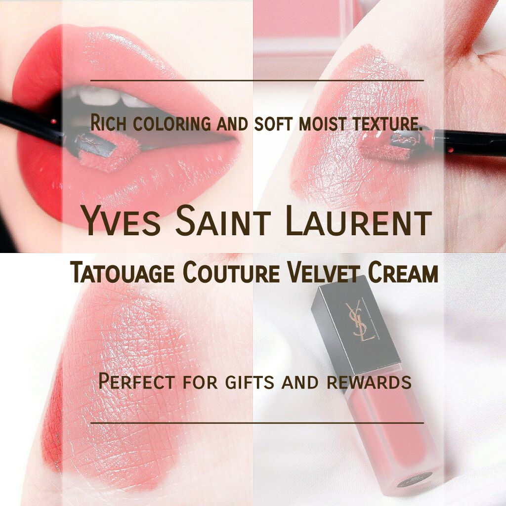 タトワージュ クチュール ベルベットクリーム/YVES SAINT LAURENT BEAUTE/口紅を使ったクチコミ(1枚目)