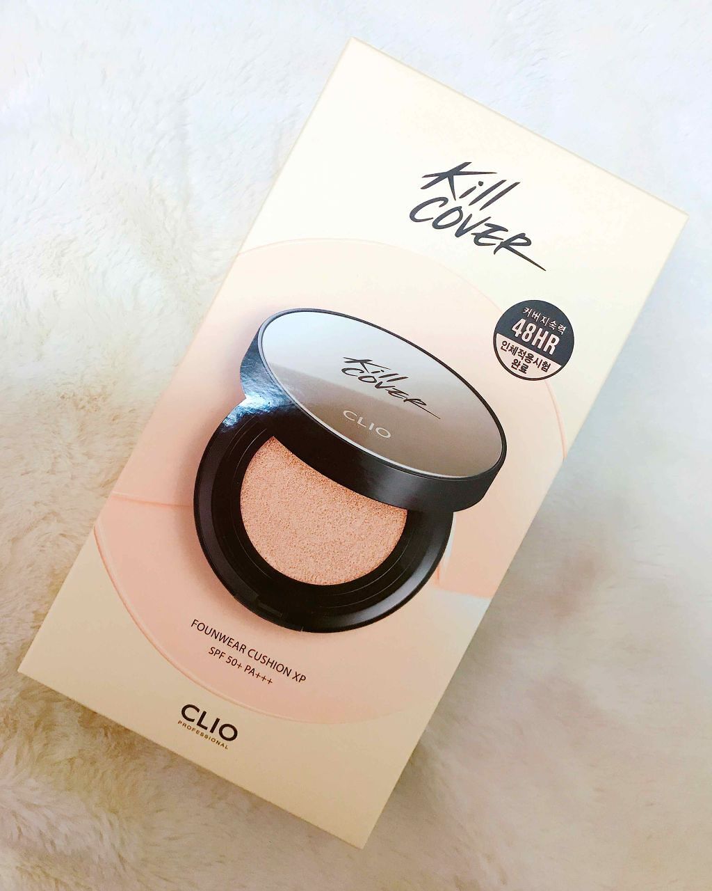 キル カバー ファンウェア クッション エックスピー/CLIO/クッションファンデーションを使ったクチコミ(1枚目)