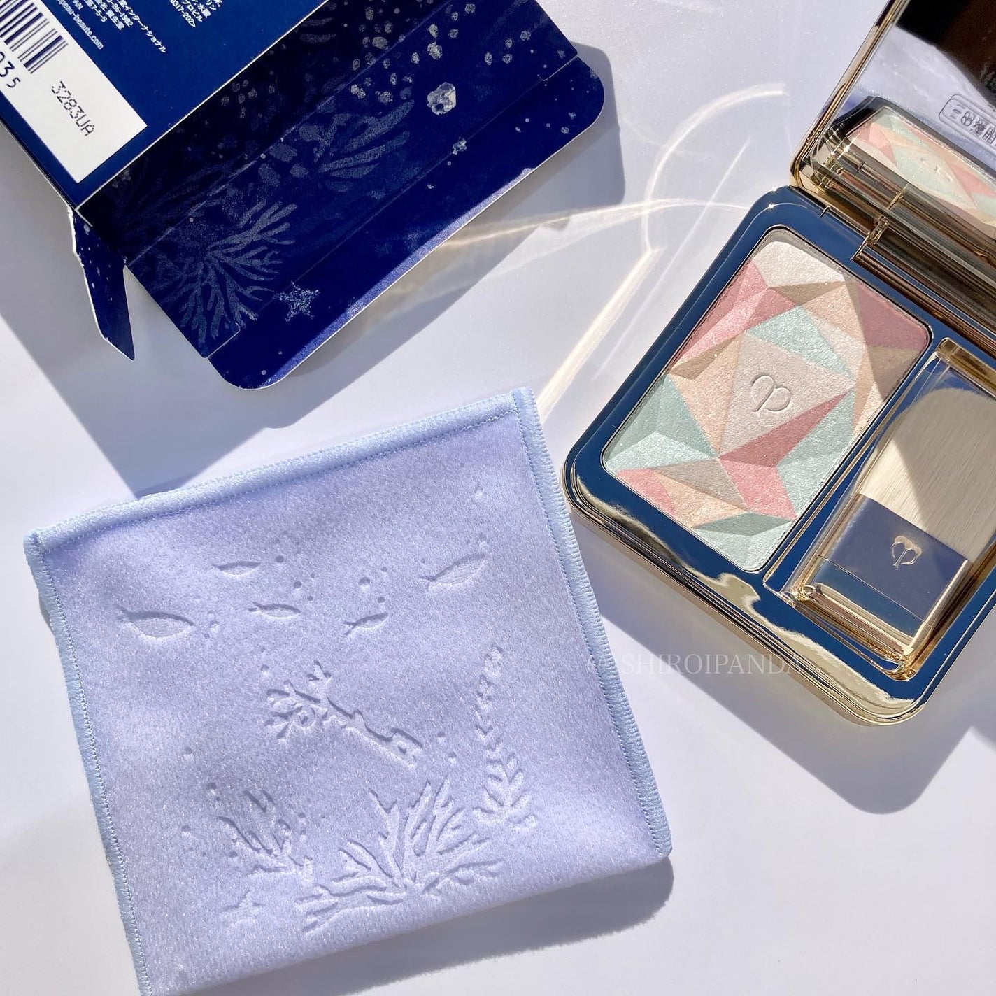 ル・レオスールデクラ /クレ・ド・ポー ボーテ/パウダーハイライトを使ったクチコミ(6枚目)