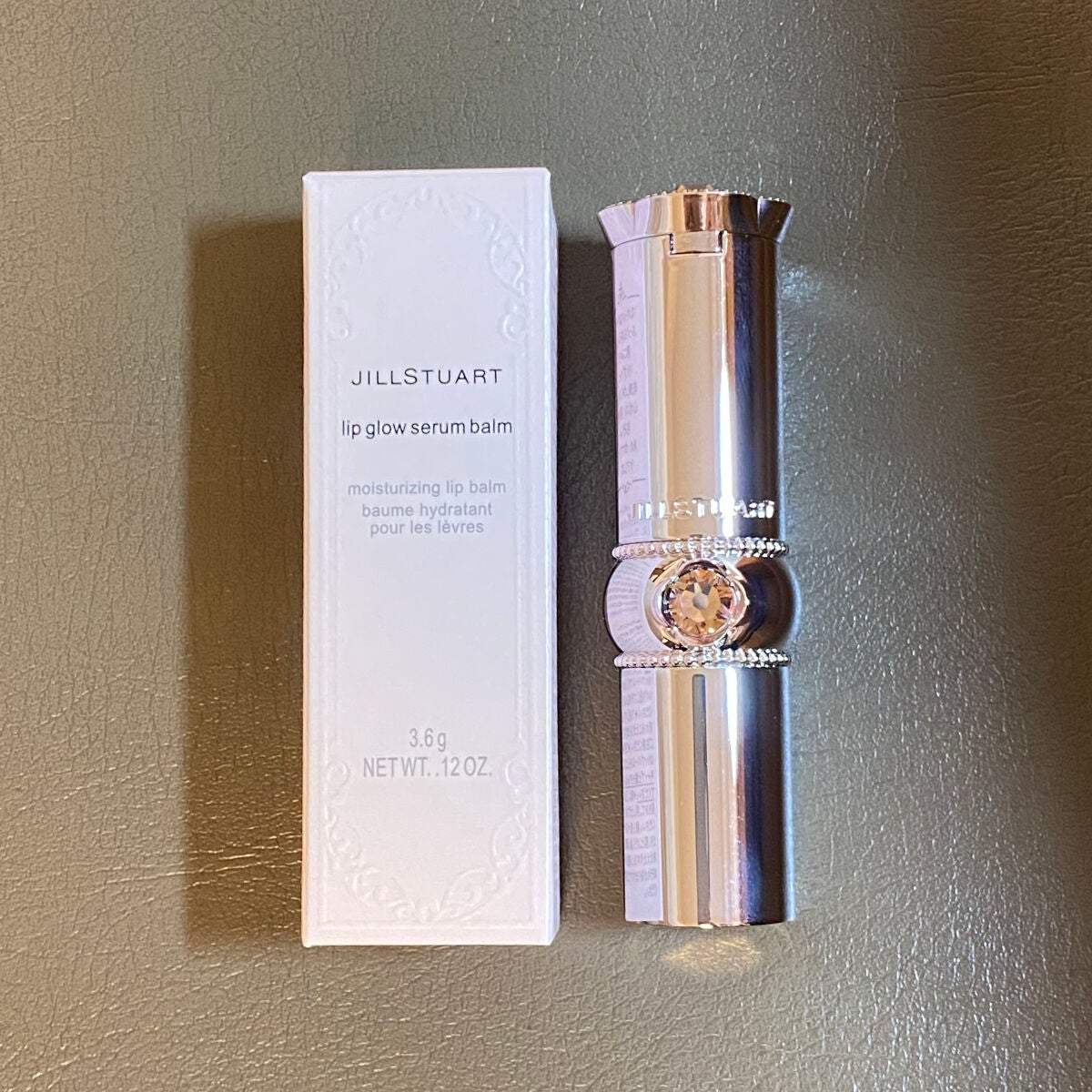 ジルスチュアート リップグロウ セラムバーム/JILL STUART/リップバームを使ったクチコミ(1枚目)