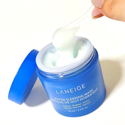 ウォータースリーピングマスク/LANEIGE/フェイスクリームを使ったクチコミ(4枚目)