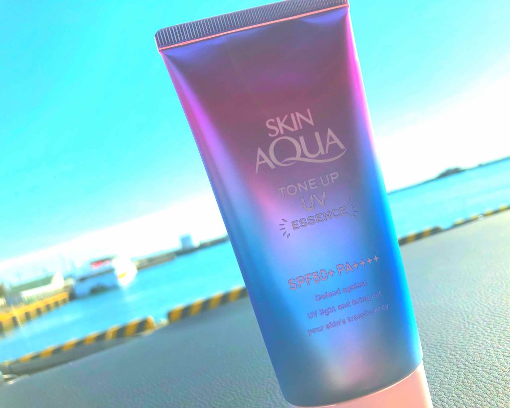 スキンアクア トーンアップUVエッセンス/スキンアクア/日焼け止めクリームを使ったクチコミ(1枚目)
