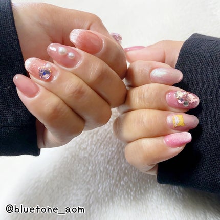 ネイルパーツ/セリア/ネイルチップ・パーツを使ったクチコミ(7枚目)