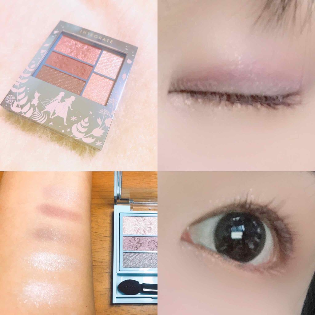トリプルレシピアイズ/インテグレート/アイシャドウパレットを使ったクチコミ(1枚目)