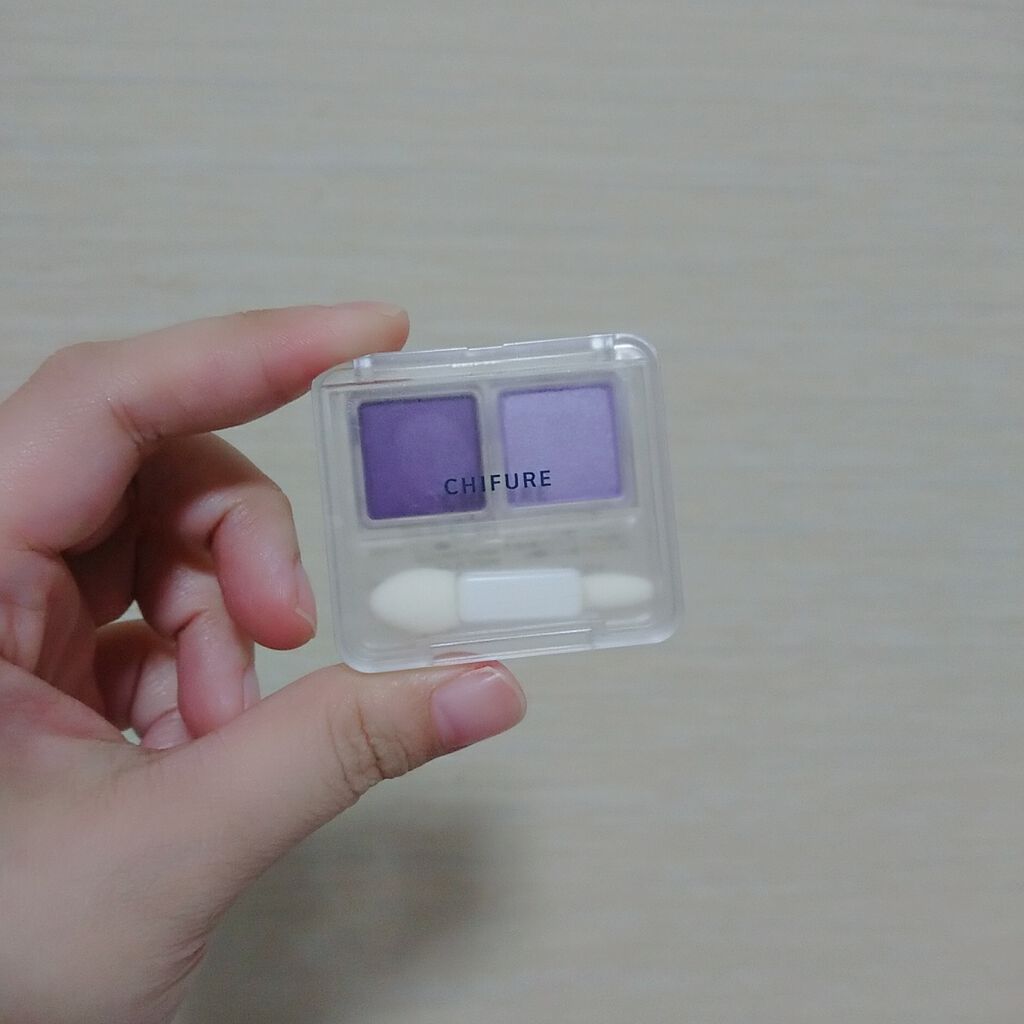 ツイン カラー アイシャドウ/ちふれ/アイシャドウパレットを使ったクチコミ(1枚目)