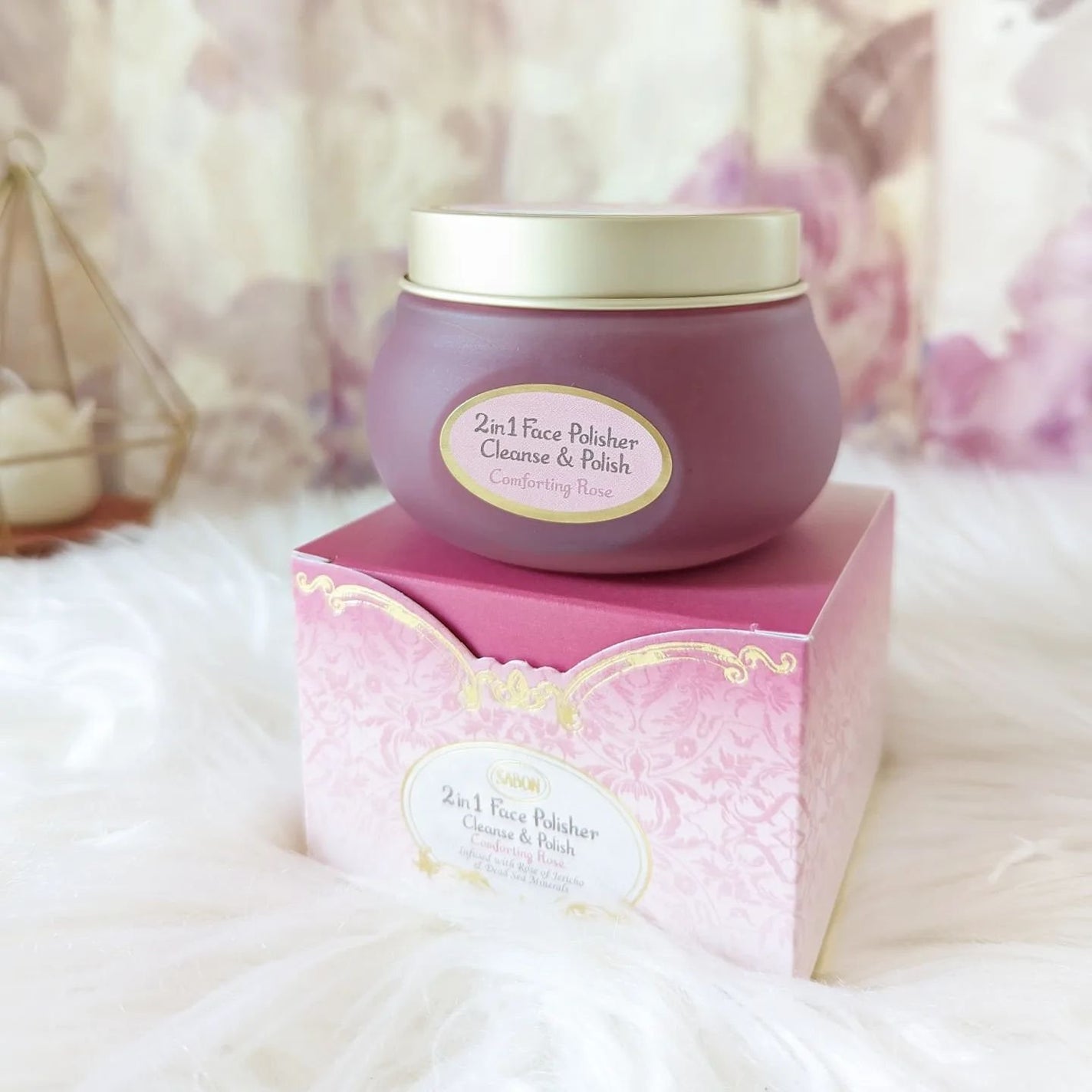 フェイスポリッシャー コンフォーティング・ローズ/SABON/スクラブ・ゴマージュを使ったクチコミ(6枚目)