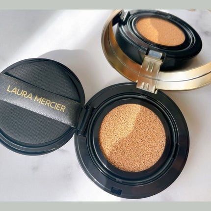 フローレス ルミエール ラディアンス パーフェクティング クッション/ローラ メルシエ/クッションファンデーションを使ったクチコミ(2枚目)