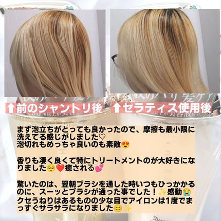 ドリーミー モイスト シャンプー/ヘアトリートメント/THERATIS/市販シャンプーを使ったクチコミ(4枚目)