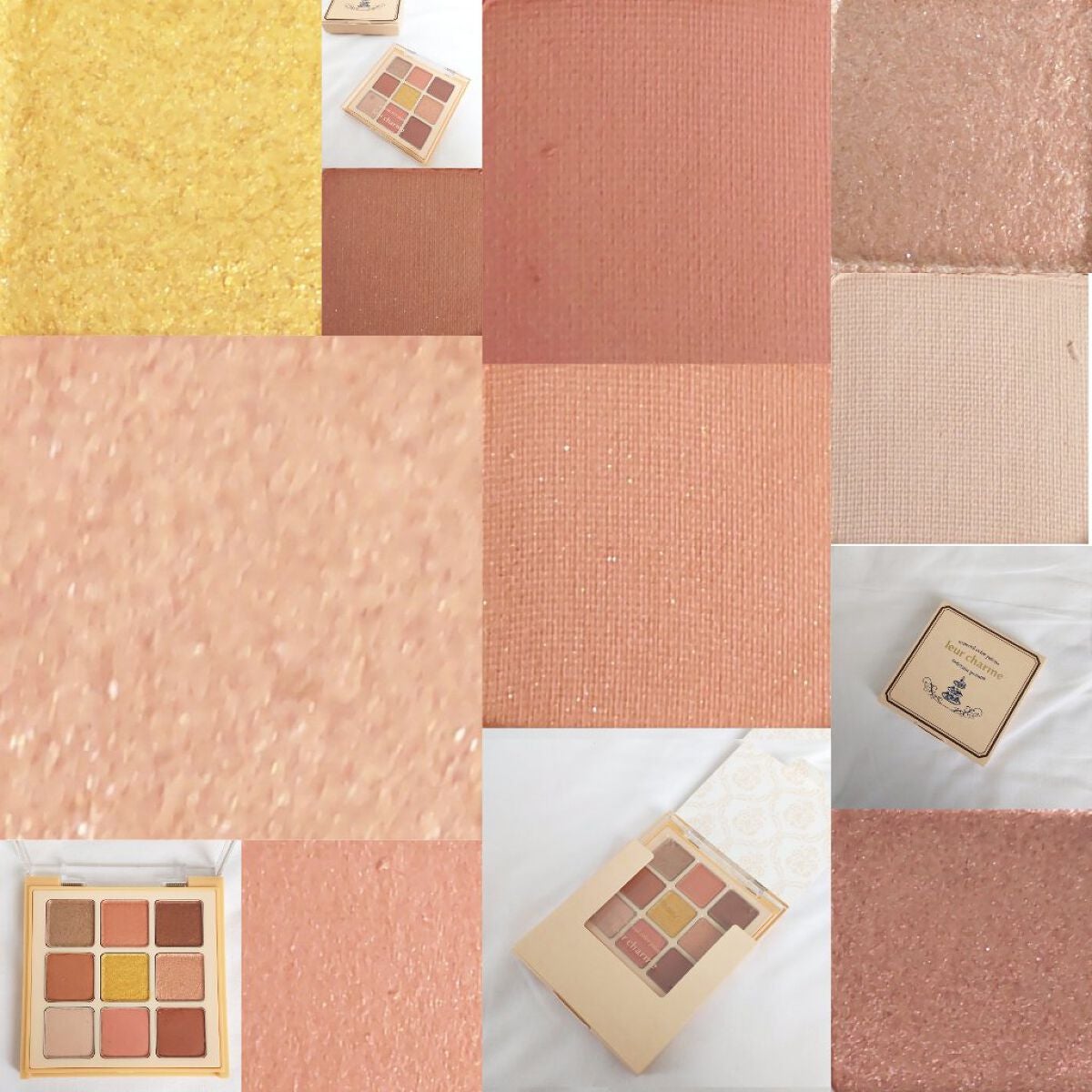 マテリアルカラーパレット/leur charme/アイシャドウパレットを使ったクチコミ(7枚目)