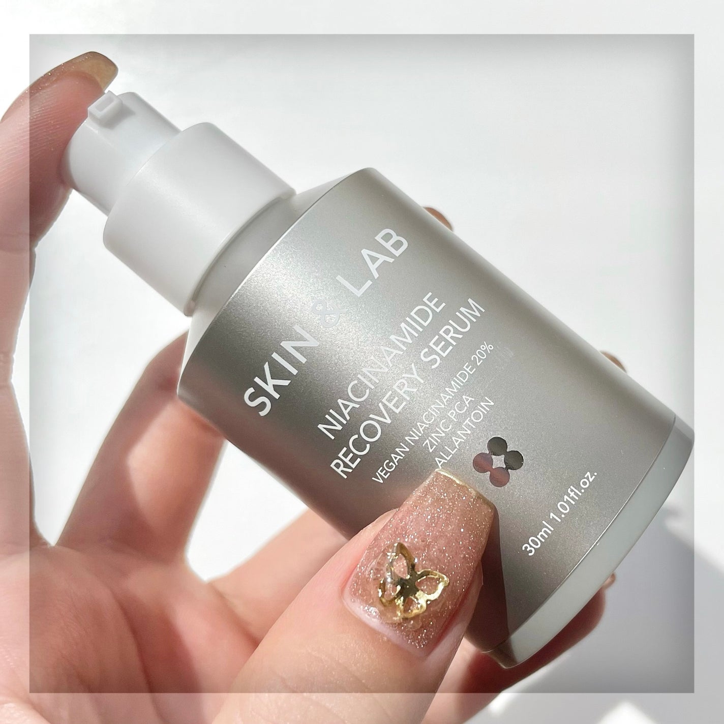ヴィーガンナイアシンアミドリカバリーセラム/SKIN&LAB/美容液を使ったクチコミ(2枚目)