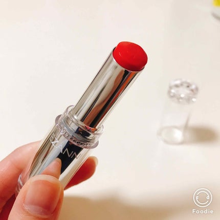 ラスティンググロスリップ/CEZANNE/口紅を使ったクチコミ(2枚目)