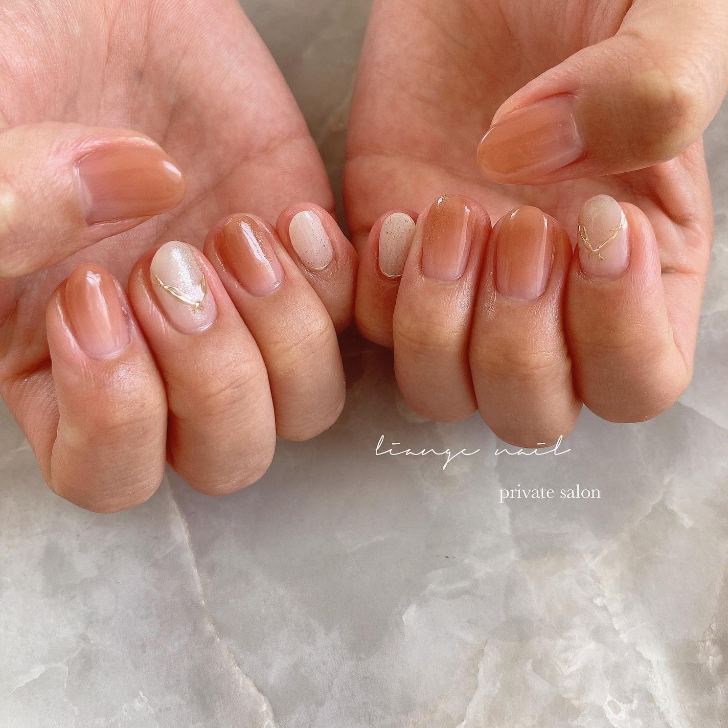 Yuki on LIPS 「.simple✨...Liangenail千葉県柏市高南台アリ..」(1枚目)