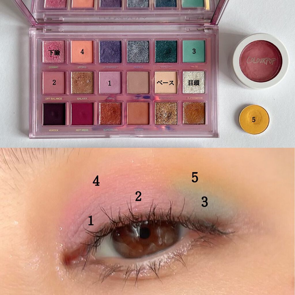 Limoncello Eyeshadow Palette/ColourPop/アイシャドウパレットを使ったクチコミ（3枚目）