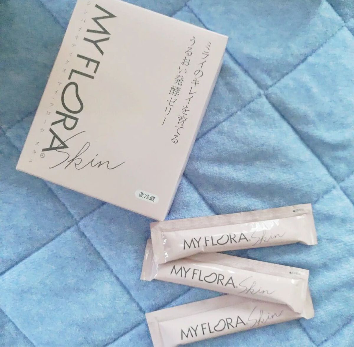 マイ・フローラスキン/MY FRORA/ゼリー飲料を使ったクチコミ（1枚目）