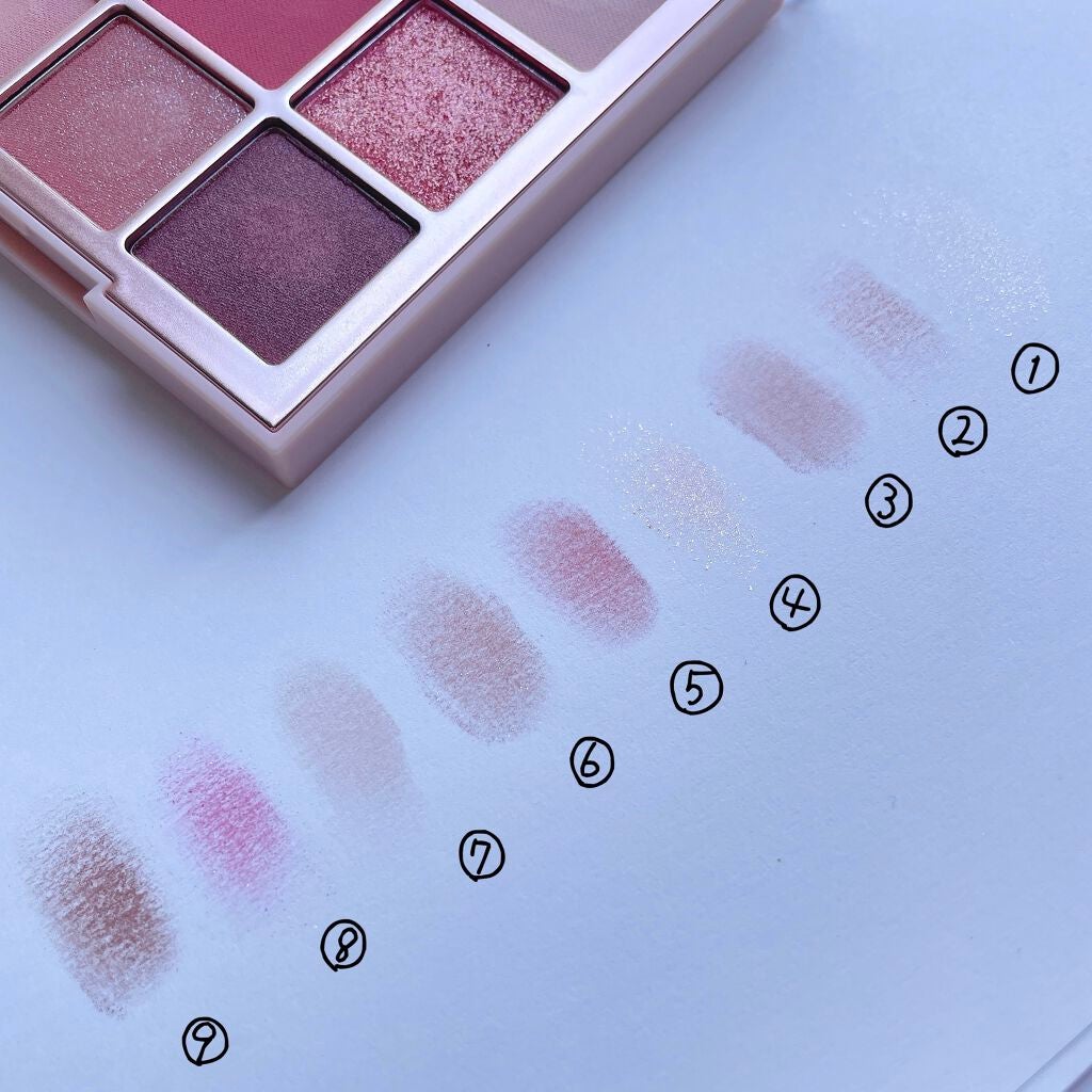 シャドウパレット/dasique/アイシャドウパレットを使ったクチコミ(3枚目)